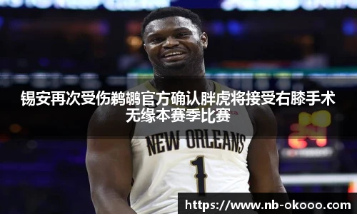 锡安再次受伤鹈鹕官方确认胖虎将接受右膝手术无缘本赛季比赛
